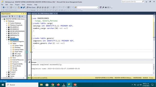 1. Crear Tablas y relaciones en SQL Server смотреть онлайн