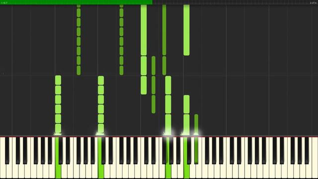 Super Mario World - Sub Castle (Piano Tutorial Synthesia) смотреть онлайн