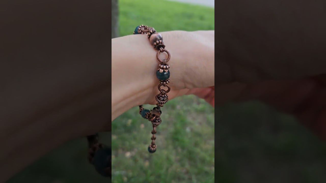 Браслет - апатит в меди смотреть онлайн