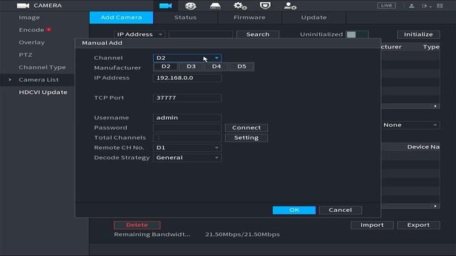 How To Add Ezviz Camera To Dahua XVR