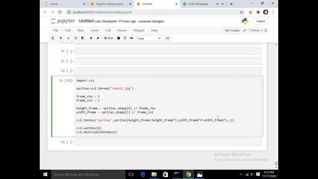 Computer Graphics with Python p2 Game Sprites Animation смотреть онлайн