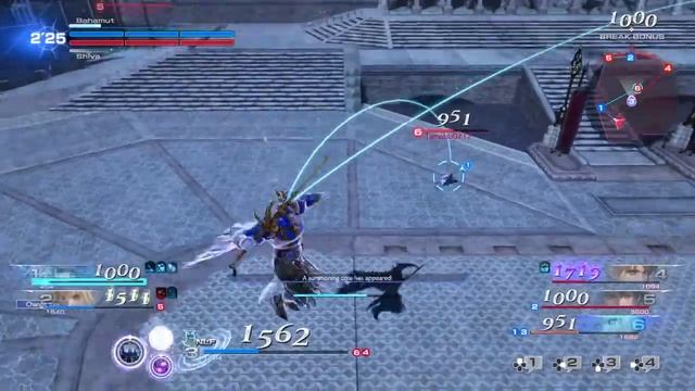 DISSIDIA FINAL FANTASY NT ExDeath Gameplay ( Counter HP Attack ) смотреть онлайн