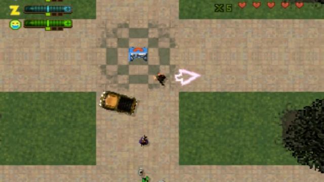 Grand Theft Auto 2 - Геймплей (PSone) смотреть онлайн