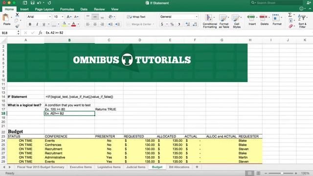 Excel - IF Statement to Return Another Cell смотреть онлайн