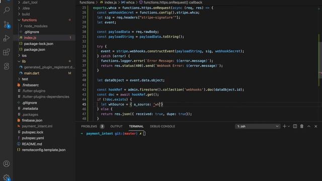 Storing Stripe Webhooks in Firebase Firestore and processing them using Firebase Functions. смотреть онлайн