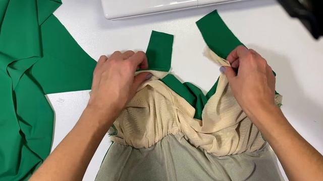 Шью купальник для свекрови по готовой выкройке|Пошив слитного купальника смотреть онлайн