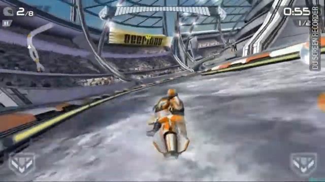 Riptide GP 2 прохождение финальной трассы на стартовом байке