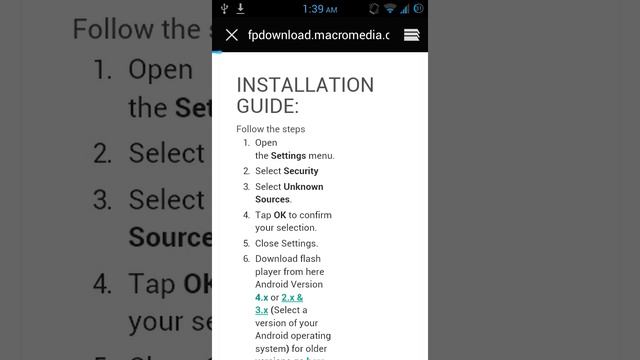 Install AdobeFlashplayer For Android Devices смотреть онлайн