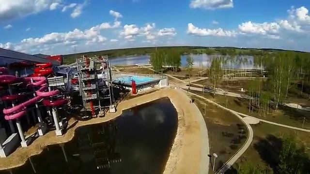 Аквапарк Лебяжий в Минске смотреть онлайн