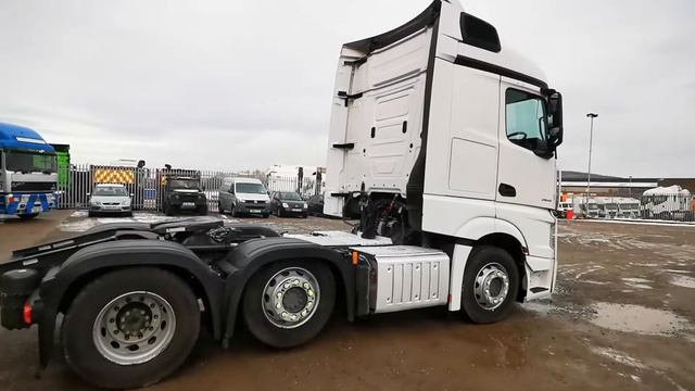 New In Stocklist For Sale: MERCEDES ACTROS 2545 STREAMSPACE EURO 6 6X2 TRACTOR UNIT 2015 - FG65 HKH смотреть онлайн