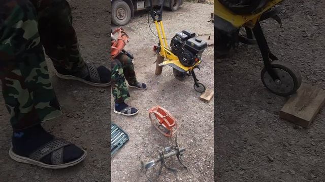 Сезонная работа на участке.
