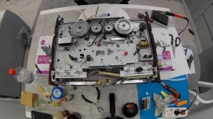 Восстановление бобинного магнитофона Маяк 203 1978г.