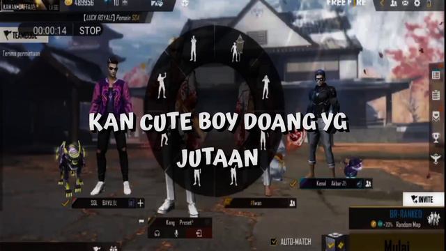 PRESET AM FF 😱 - 🎶 KITA MAH GOCENGAN KAN CUTE BOY DOANG YANG JUTAAN 🤡 SI PALING ELITE🗿🤤 смотреть онлайн