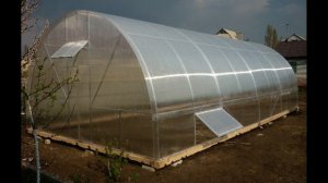 Установка теплицы на брус своими руками