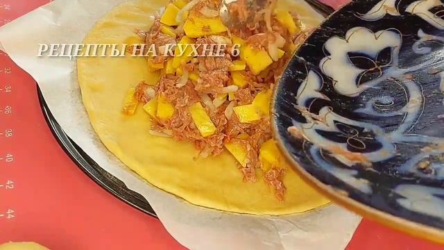 Пироги с тыквой и клюквой