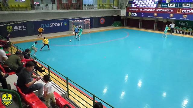ЗИМНЕЕ ПЕРВЕНСТВО 2 (2023.Г) Высшая Лига. Aneko-Жамбыл 3:2 Oma.kz смотреть онлайн