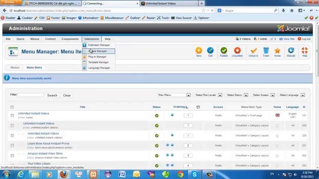 Tạo ngôn ngữ tiếng Việt cho web joomla смотреть онлайн