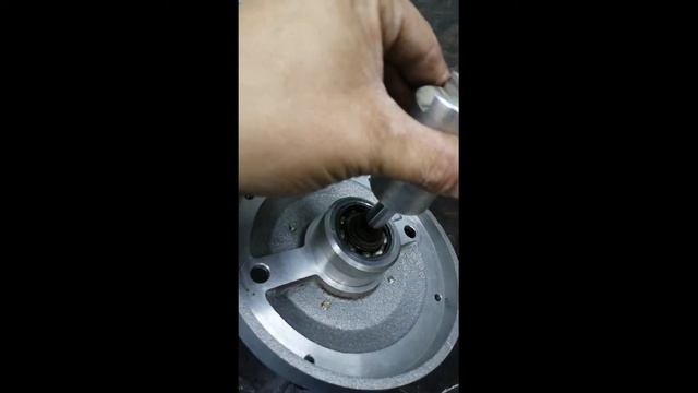 Weishaupt. Снятие топливного насоса и разборка соеденительной муфты горелки Весхаупт GL 9/1-D смотреть онлайн