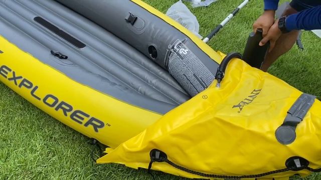 KAYAK INTEX EXPLORER K2 The Best inflatable смотреть онлайн