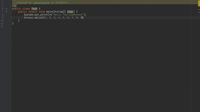 IntelliJ TooltipRunner plugin смотреть онлайн