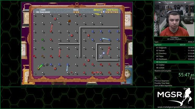 *WR* ClockWerx | Emulator | All Levels | Medium | 1:51:36 RTA смотреть онлайн