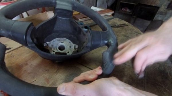 Restoration & anatomic steering wheel | реставрация и анатомия руля