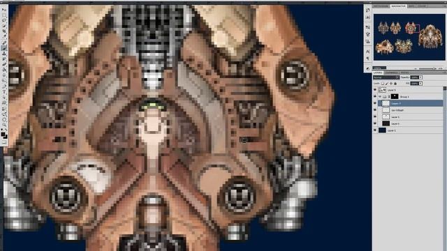 Starsector spriting timelapse: Ship and Weapon pack polish смотреть онлайн