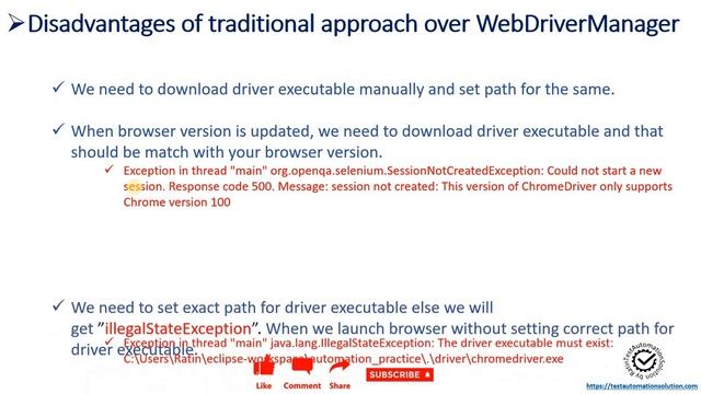 WebDriverManager-Part1: What is WebDriverManager in Selenium? смотреть онлайн