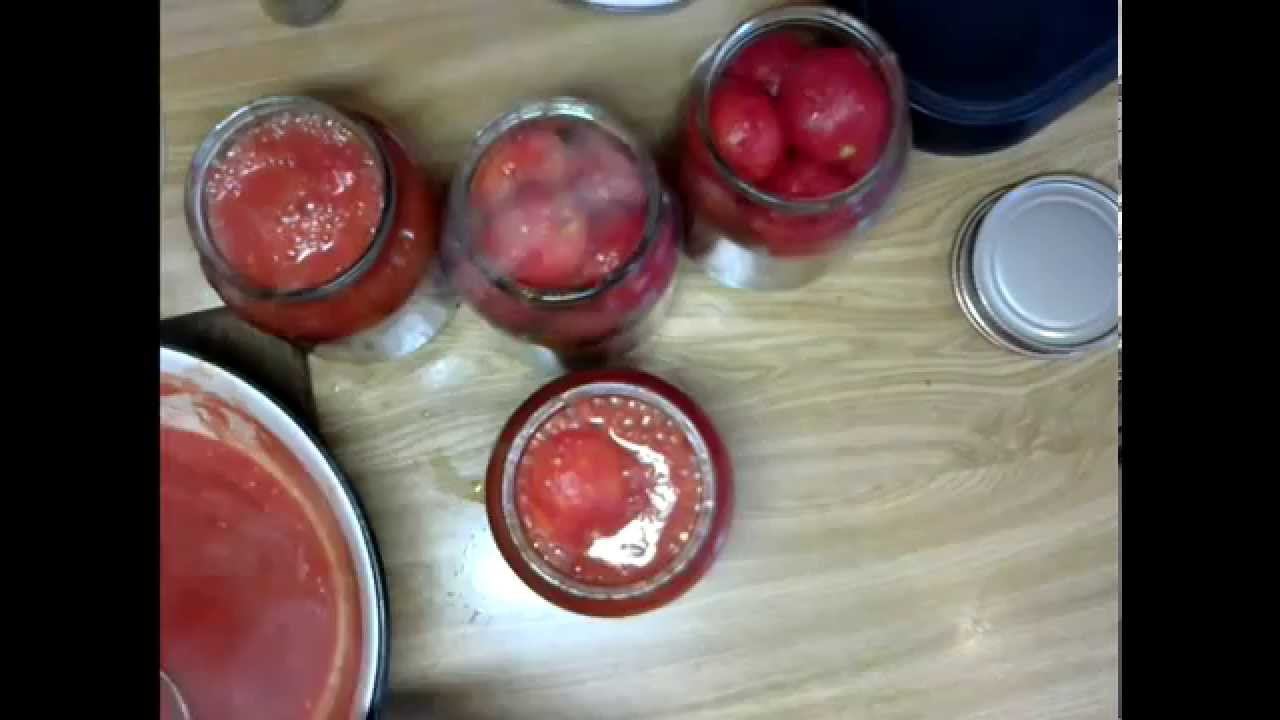 Томаты в собственном соку (Томаты в собственном соку рецепт для автоклава)