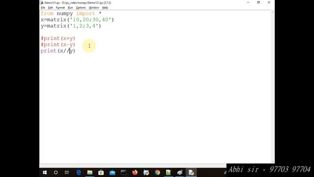 numpy ( matrix operations ) for machine learning in python in hindi part 26 смотреть онлайн