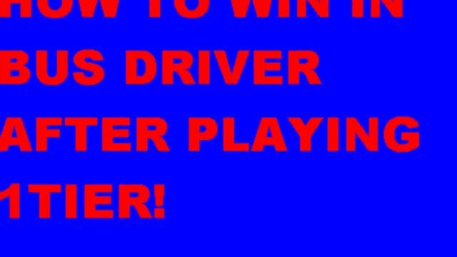 Bus Driver Game Cheat смотреть онлайн