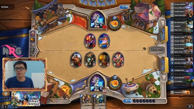 [Hearthstone] A Very Sad Amaz Plays a Mage Arena #1 смотреть онлайн