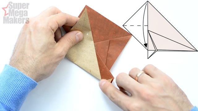 Origami bird. Simple origami for beginners смотреть онлайн