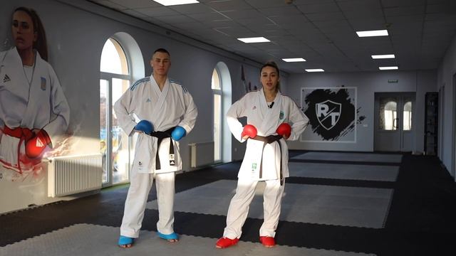 GYAKU ZUKI Training with Anzhelika Terliuga! KARATE 55 смотреть онлайн