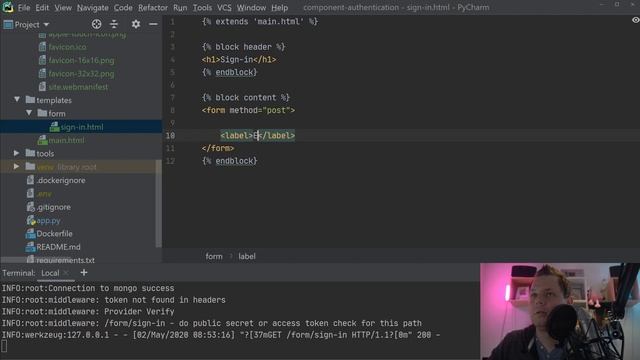 Web-UI prepare security with access token - Project: Authentication - Part 11 смотреть онлайн
