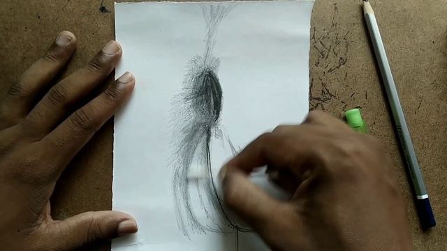 I think I draw the wrong black whole ?| pencil drawing technique - drawing practice смотреть онлайн