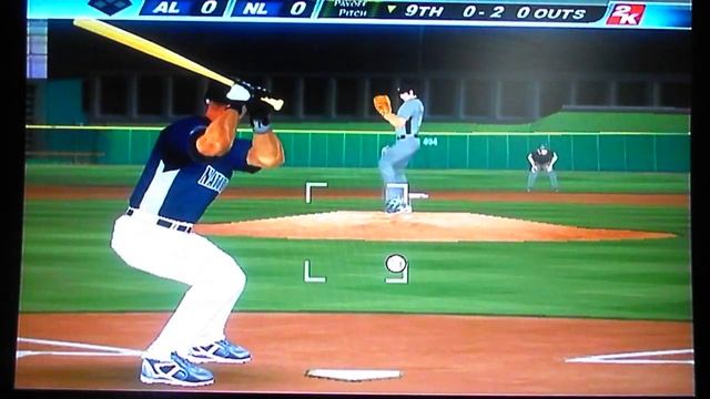 Albert Pujols walk off home run in the MLB 2K8 All star game смотреть онлайн