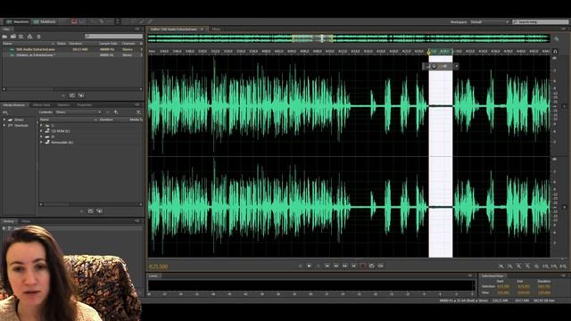 КАК УБРАТЬ ШУМ ЗВУКА НА ВИДЕО в Adobe Audition ► Школа Блоггера смотреть онлайн
