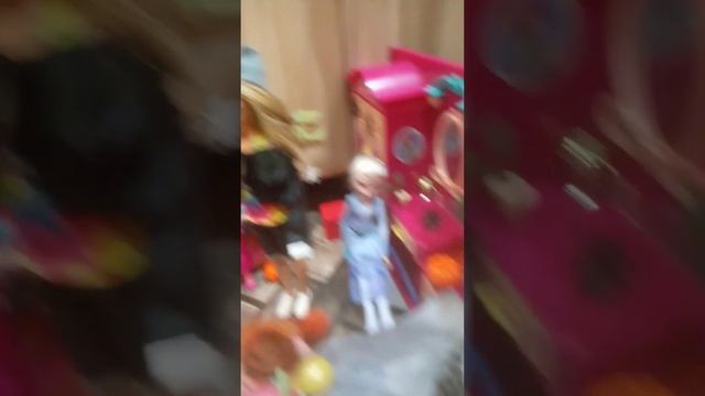 вот мои куклы отмечают хэувин