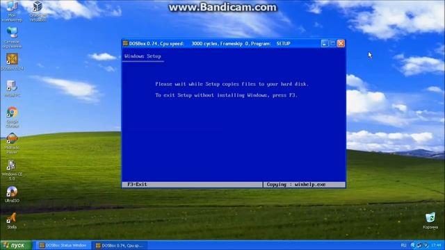 Установка Windows 3.0 на DOSBox 0.74