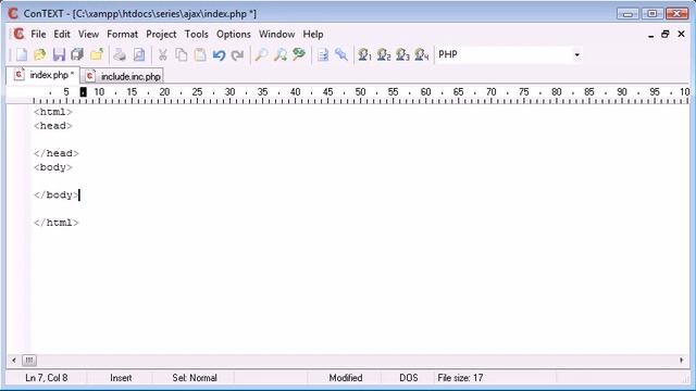 172 Loading in file Contents to a DIV Part 1 PHP Tutorials смотреть онлайн