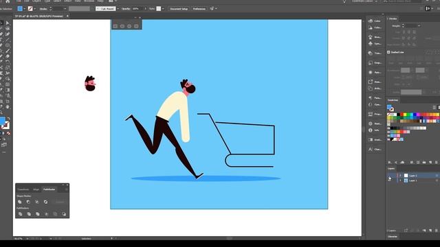 Vector Character Illustration / Adobe Illustrator