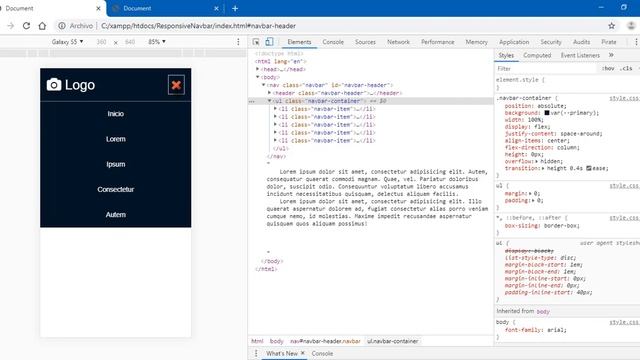 Menu responive mobile first usando HTML y CSS parte 2 | No JS смотреть онлайн