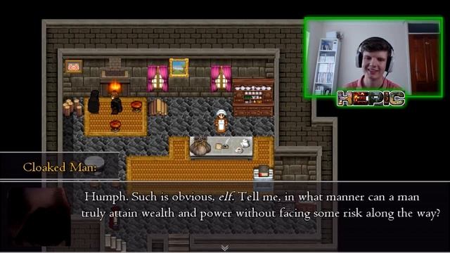 MEETING THE CLOAKED MAN - The Great Gaias Gameplay Walkthrough смотреть онлайн