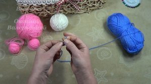 Как разделить (расплести) пряжу на несколько нитей, два способа. Вяжем с Оксаной Валерьевной.