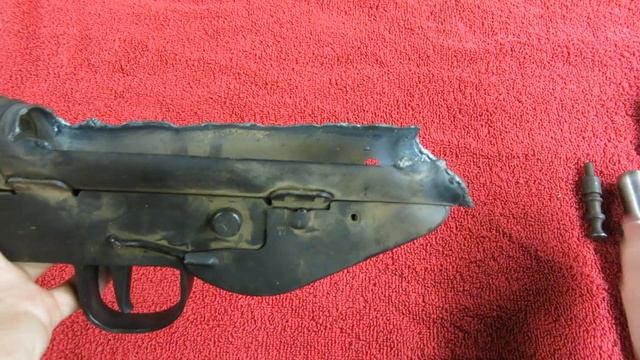British Sten MKV WW2 SMG Parts Kit Overview смотреть онлайн