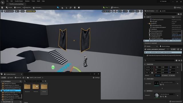Cloth Simulation to UE5 Houdini tutorial смотреть онлайн