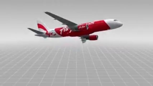 Next Media Video: AirAsia flight QZ8501 fuselage located in the Java Sea смотреть онлайн