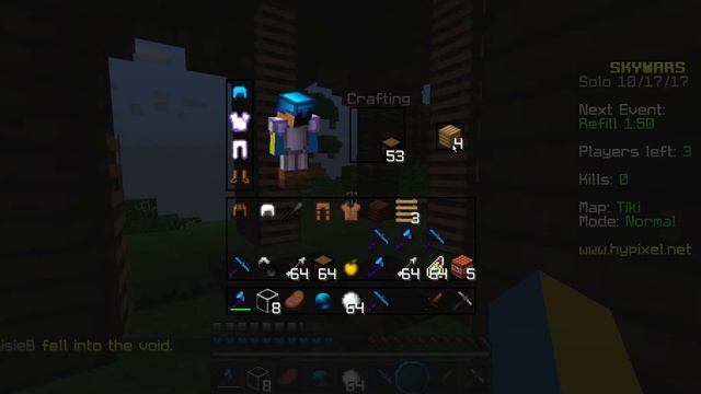 OMG OMG OMG BEST PERL CLUTCH (Hypixel Skywars ep 4) смотреть онлайн