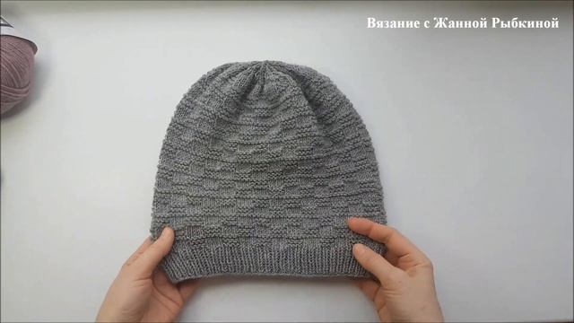 Продвижения в вязании джемпера. Готовая шапка. Мои вязальные процессы. Март 2020. Вязание спицами. смотреть онлайн
